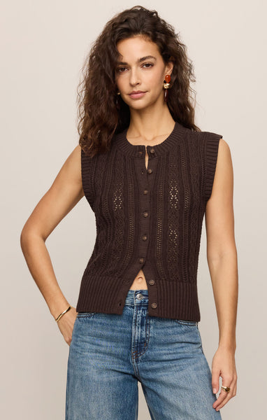 CABOT CROCHET VEST