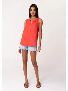 Lue Henley Tank Top