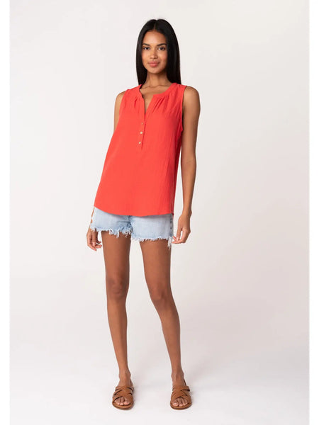 Lue Henley Tank Top