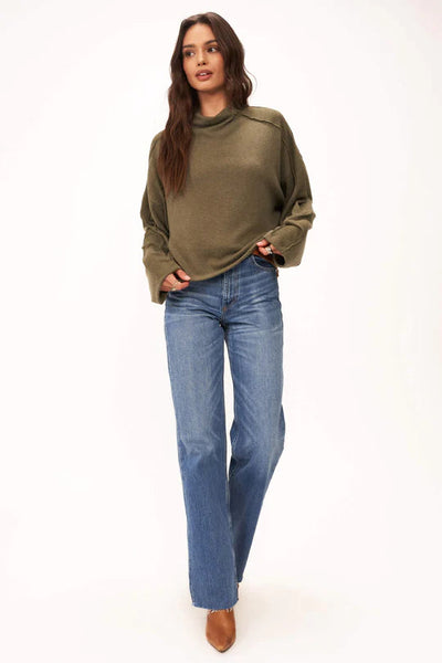 MODERN LOVER COZY FUNNEL NECK