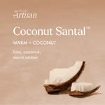 Coconut Santal Terrazza Velluto Boxed Tumbler Candle
