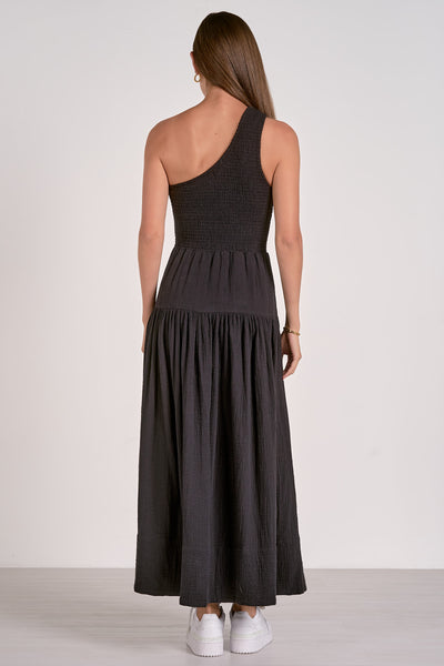 One Shoulder Maxi Dress